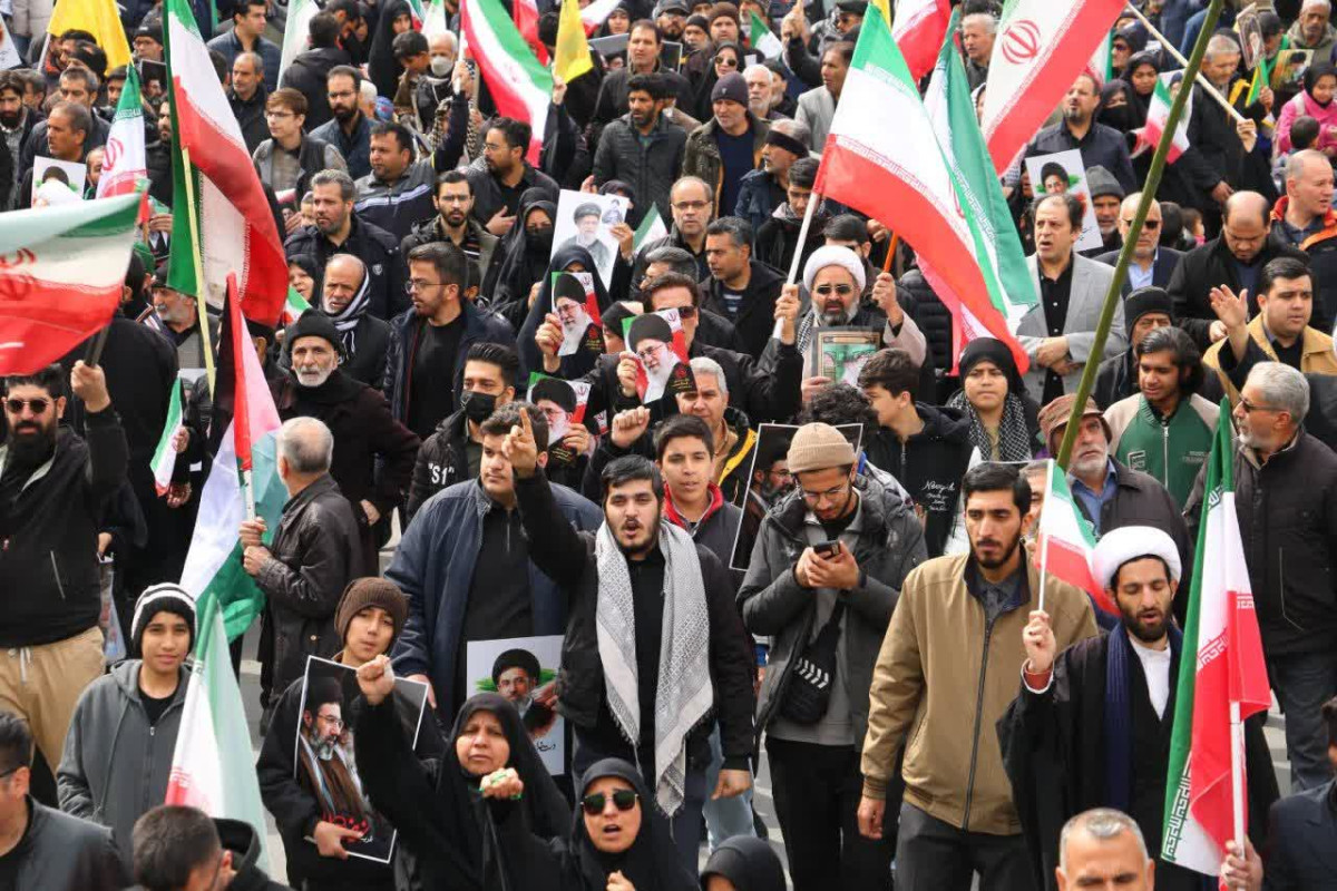 خروش عاشقان قدس در میدان 15 خرداد