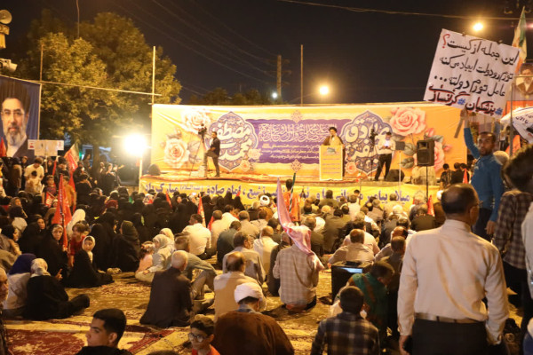 جشن بزرگ امت احمد در یاسوج برگزار شد