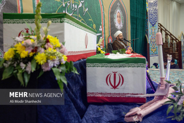 وداع با پیکر شهدای سنگر خیابان در مشهد